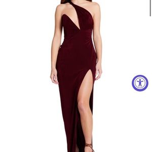 Katie May Brittany dress in sangria